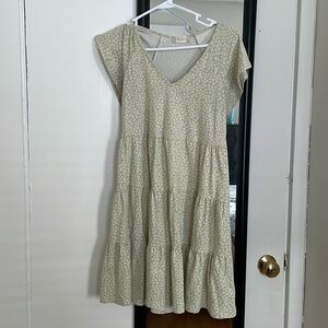 Mint green with flowers Altar’d State dress